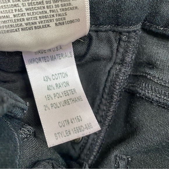 Citizens Of Humanity Carlie High Rise Skinny Jean In Black Oak Wash Size 26 - Picture 16 of 16